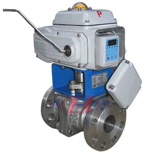 電動調(diào)節(jié)球閥 (模塊安裝示意)