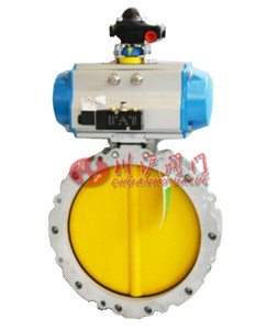 氣動高溫煙氣蝶閥