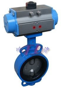 氣動(dòng)襯膠蝶閥 (半襯氟)