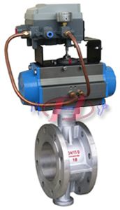 氣動(dòng)調(diào)節(jié)蝶閥 (法蘭式)