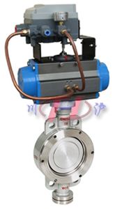 氣動(dòng)調(diào)節(jié)蝶閥 (對(duì)夾式)