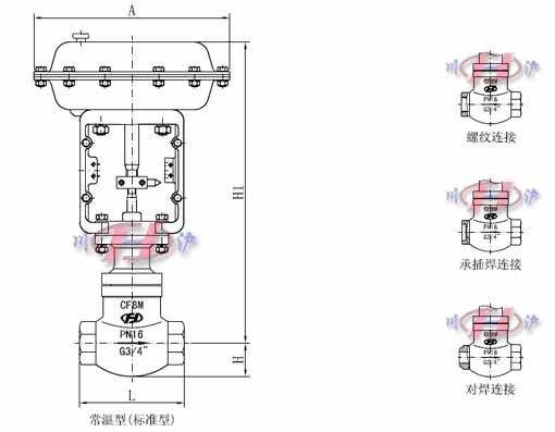 氣動薄膜小流量調(diào)節(jié)閥